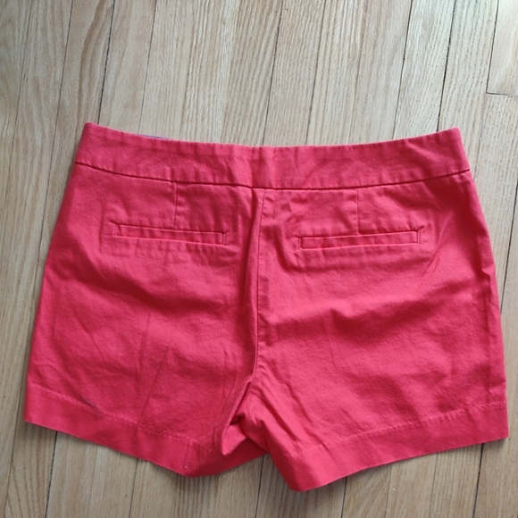Banana Republic High Waist Red Shorts With Faux Pockets Size 6 - Picture 4 of 6